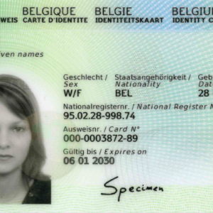 Buy Belgian Identity card Online